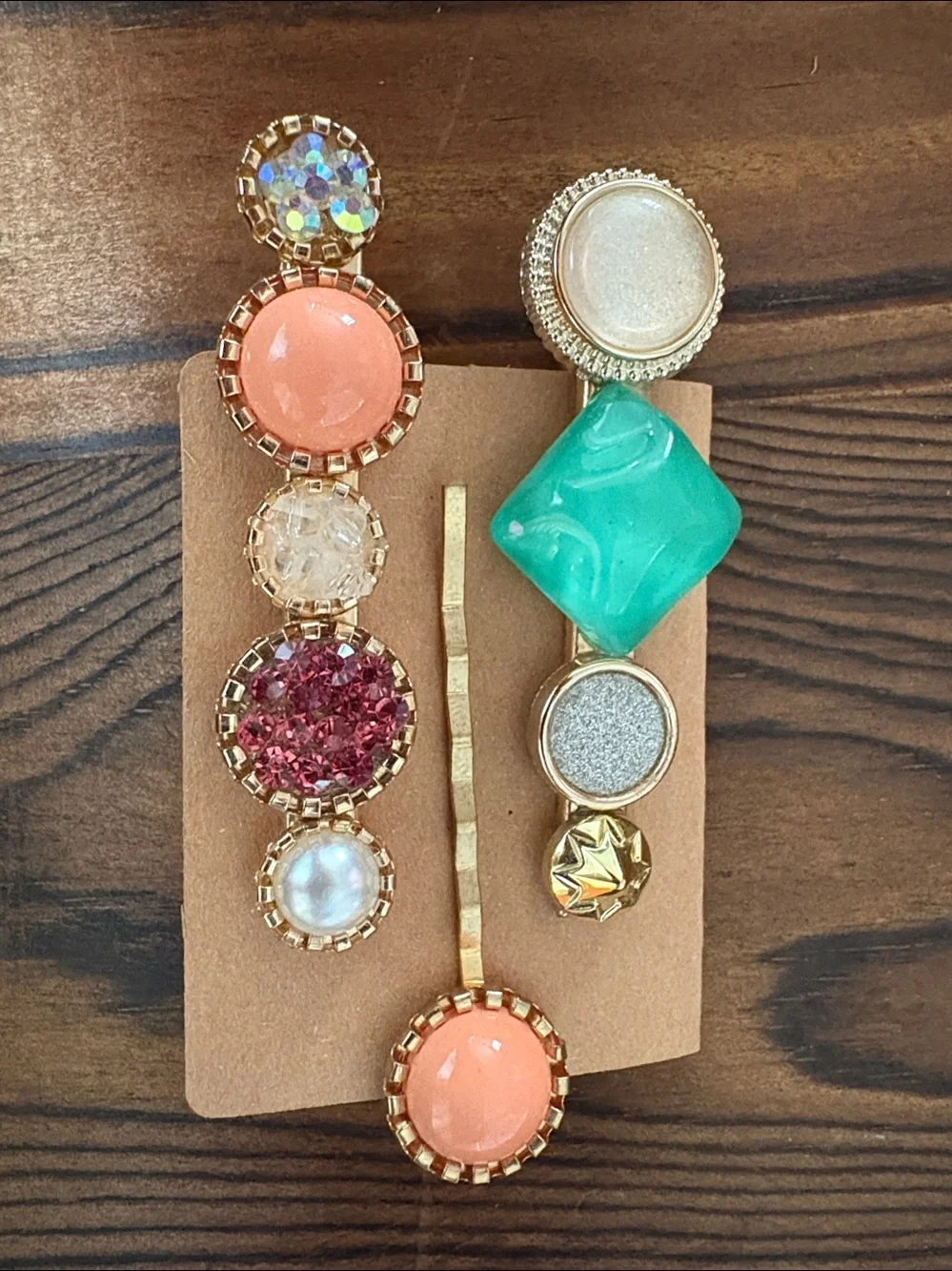 3pcs decorative hair pins